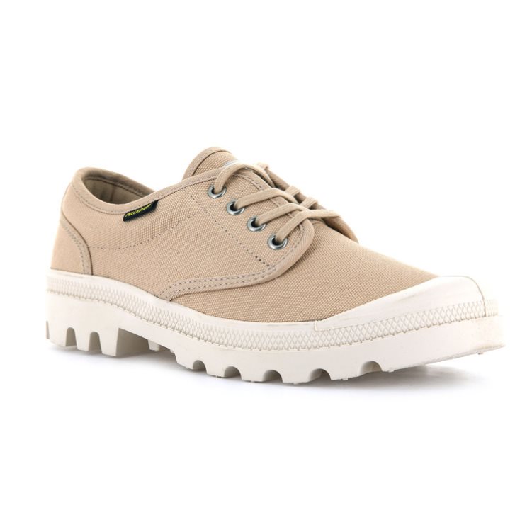 Chaussures Richelieu Palladium Pallabrousse Homme Beige | FR VMO571Z